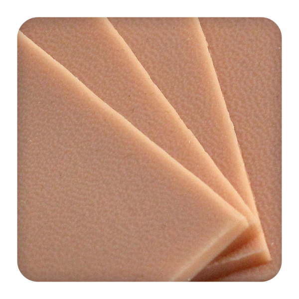 Suture fabric with skin texture